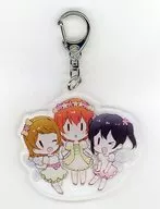 星空凛＆小泉花陽＆矢澤にこ 「ラブライブ! School idol diary トレーディングアクリルキーホルダー2」 イベント限定 コンプリートBOX購入特典