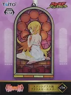 忍野忍彩色玻璃风亚克力挂件