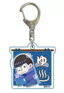 カラ松 ぎゅぎゅっと ミニアクリルキーホルダー 銭湯Ver. 「おそ松さん」
