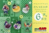 6th Year ver. Acrylic Zipper Charm Set (6 Pieces) "Nintama Rantaro ×animatecafe"