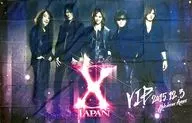 [Single Item] X JAPAN Big Flag "X JAPAN WORLD TOUR 2015-2016 IN JAPAN" 12/3 Yokohama Performance VIP Package Platinum (ticket) Purchase benefits VIP Package Platinum special limited goods included