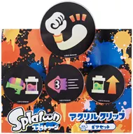 Gear Set Acrylic Clip (4 Pieces Set) 「 Splatoon (Splatoon) 」