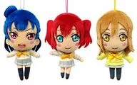 Conjunto de 3 tipos de mascotes de animais empalhados - primeiro ano - "Love Live! Sunshine!"