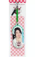Yuko Oshima Cleaner Strap (1305) AKB48 CAFE & SHOP Only