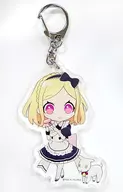 "PriPara ×GOOD SMILE×animatecafe Trading Acrylic Key Holder" Midorikaze Fuwari