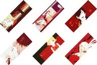 Set of 6 Set towel 「 Ichiban KUJI Premium KIZUMONOGATARI Tetsuketsu Hen 」 F Award