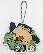 Snorlax & Migawari "Pocket Monsters Acrylic Charm Collection ポケパルレ Migawari" Pokemon Center limited