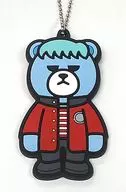 T.O.P (BLUE) KRUNKxBIGBANG MV COLLECTION Rubber Strap "Ichiban KUJI BIGBANG 10th ANNIVERSARY with KRUNK" K Prize