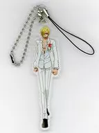 Sanji Die Cut Strap "One Piece Film: Gold FESTIVAL ~ Island of Gold ~" Odaiba Minna no Yume Tairiku 2016 Goods