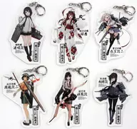 Pacifico First Fleet Set Big Acrylic Key Holder (6-Piece Set)' Kantai Collection - KanColle - Third Round' KanColle' Kansen-shiki'