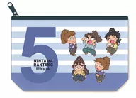 Fifth Grade : Plain-clothes Pattern Pouch 「 Nintama Rantaro 」