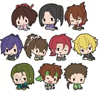 10-Type Set "Petanko Trading Rubber Strap Hakuoki ~ Otogi Zoshi ~"