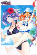 Purple Heart & Orange Heart B1 Micro Fiber Towel 「 MEGADIMENSION NEPTUNIA VII 」