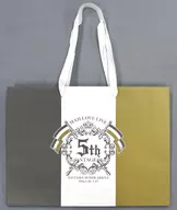 Bolsa de compras con logotipo "Uta no Prince-sama" LOVELIVE 5 th STAGE