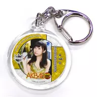 Rino Sashihara (HKT48) Mini Coaster Key Holder (General Election! SwimSuit Surprise 2016) AKB48 CAFE & SHOP 2016 Summer Campaign Bonus