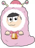 Todomatsu Rear Beast Mohumov Mascot Christmas ver. "Osomatsu san"