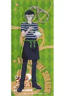 White Ishikura no Suke Decaacrylic Key Holder 「 Shin Tennis-no Oji-sama ×animatecafe 」