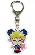 Fukutomi Juichi 「 YOWAMUSHI PEDAL GRANDE ROAD Secret Clear Acrylic Key Holder 」 YOWAMUSHI PEDAL Special Shop 2016 Spring in Ikebukuro P' PARCO Goods