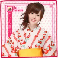 白石麻衣(乃木坂46) 個別ミニタオル(浴衣/ピンク) 「ガールズルール 全国握手会/個別握手会」 追加グッズ