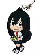 Asui Tsuyu Charge! Rubber Strap Mini Character Irarete Shizu "Ichiban KUJI MY HERO ACADEMIA ~ break time! ~" I Prize