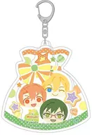 なぎ＆みつき＆やまと おまんじゅうアクリルキーホルダー 「アイドリッシュセブン」