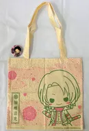 Kashu Kiyomitsu Tote & metal badge "Token Ranbu -ONLINE -" コトブキヤショップ Limited