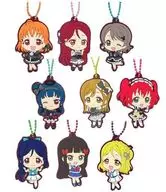 Conjunto de 9 tipos "Love Live! Sunshine! Cápsula de goma Musette 02"