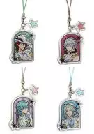 Conjunto de 4 tipos "Uta no Prince-sama" MAREAL LOVE LEGEND ACRíLICO STRAP "LAWSON LIMITED