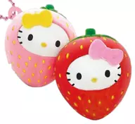 ツインストロベリー フルーツマーケット ぷにぷにマスコット 「ハローキティ」