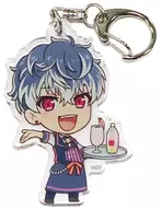 100 (Aprons) "Idolish Seven x Animega Cafe Acrylic Key Holder"