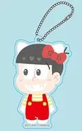 Osomatsu x Hello Kitty "Osomatsu San x Sanrio Character Trading Acrylic Key Holder"
