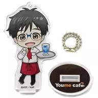 "YURI!!! ON ICE ×Youme Cafe Stand Trading Acrylic Key Holder" by 勇利 Katsu
