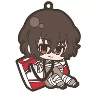 Osamu DAZAI' Eforome BUNGO STRAY DOGS Paja Character Rubber Strap'