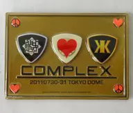 COMPLEX Memorial Pick SET(3件组)"COMPLEX TOKYO DOME 20110730-31一心>