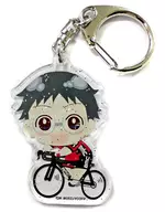 [Secret] Onoda Slope (lame / bike) "YOWAMUSHI PEDAL NEW GENERATION Secret Acrylic Key Holder (play with snow)"