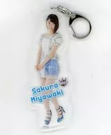 Sakura Miyawaki Acrylic Key Holder (1606) AKB48 CAFE & SHOP & SHOP