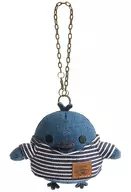 Kiiro Tri Stripe & Denim Rilakkuma Theme Denim Bangle Plush toy "Rilakkuma"