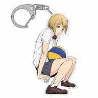 Yachi Jinhua Acrylic Key Holder 「 Haikyu! Karasu High School vs. Shiratori Sawa High School 」