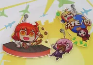 Juego de llaves acrílicas agrupadas (conjunto de 3) "Fate/Grand Order FGO Winter Festival 2016-2017 ~ Da Vinci Chan Code ~" Osaka Limited