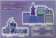 Hitotsumatsu x ニャニィニュニェ Nyeon Acrylic Stand "Osomatsu San x Sanrio Character Directors - We want to be Sanrio Character Directors! - in Character Tokyo Tube Street"