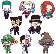 Conjunto de 8 tipos "Rubber Strap Collection Batman Vilan"