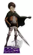 Captain Levi's super-large acrylic stand figure "Attack on Titan Season 2 ×animatecafe"