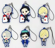 6-Type Set "YURI!!! ON ICE x Lawson Rubber Strap"