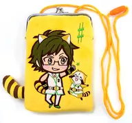 二階堂大和蛙嘴式錢包化妝包「偶像星願idolish7×浣熊拉斯卡爾Lusca Richseven」