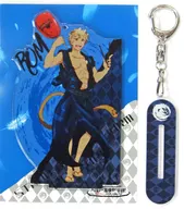 ROM (Singan Crimson) stand acrylic charm "SHOW BY ROCK!! × Ooedo Onsen Monogatari ~ Ooedo-Onsen-Monogatari Apocalypse! Keep soaking in the deep red heart eyes! ~"