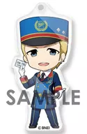 Hokuto IJUIN :' Let's go, idol master SideM, look at me! Acrylic key holder'