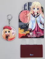 Elsa Valentine's Day Acrylic Smartphone Stand & Acrylic Key Holder "Thousand Swords, Peach Flower Dye 皇姫" character1 2017 Goods