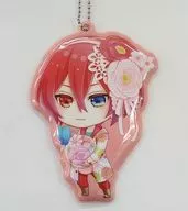 "B-PROJECT ~ Heartbeat * アンビシャス ~ Trading Pimp Pimp Corolla Die Cut Key Holder" LOVE & ART FAMILY reunión 2017 ~ HAPPY FLOWER FESTIVAL ~ Goods by Hyakutarō Onsai