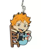 HINATA SHOYO 1-Year Rubber Strap Mini Character Irusutoresonzu 「 Ichiban KUJI Haikyu! - Connect! - 」 Q Prize