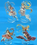 [A la Carte] Ken Akamatsu Main Heroine Collection Stand Acrylic Key Holder Set "UQ HOLDER! ~ NEGIMA! MAGISTER NEGI MAGI 2 ~ Anime Commemoration Kensho Akamatsu Original Art Exhibition Limited Edition Advance Ticket with Original Art Exhibition Limited Goods" Bonus included with the set